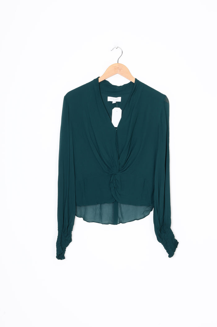 Witchery Womens Green Top Size 10