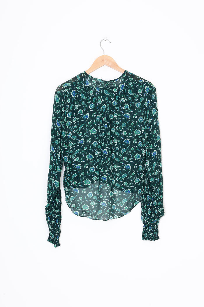 Witchery Womens Green Top Size 10
