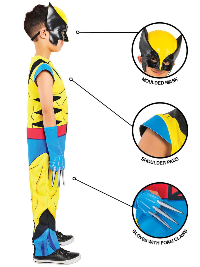 Wolverine Kids Costume