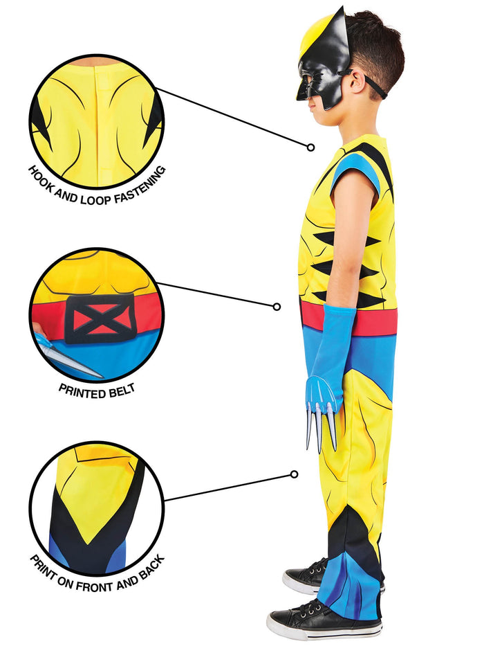 Wolverine Kids Costume