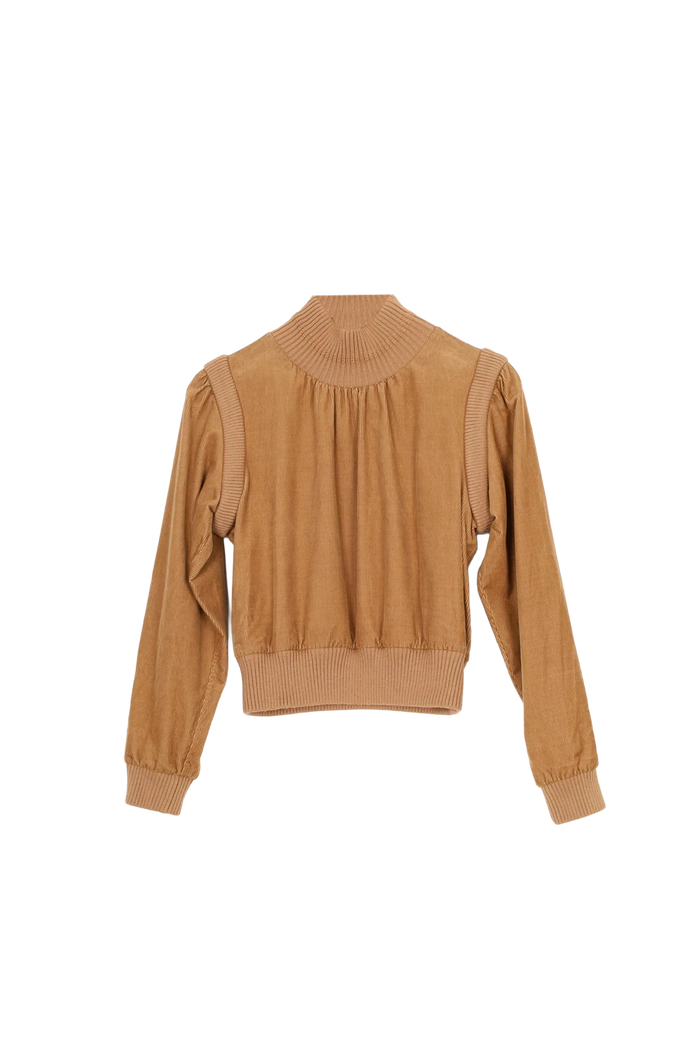 Saint Laurent Womens Brown Top Size 34