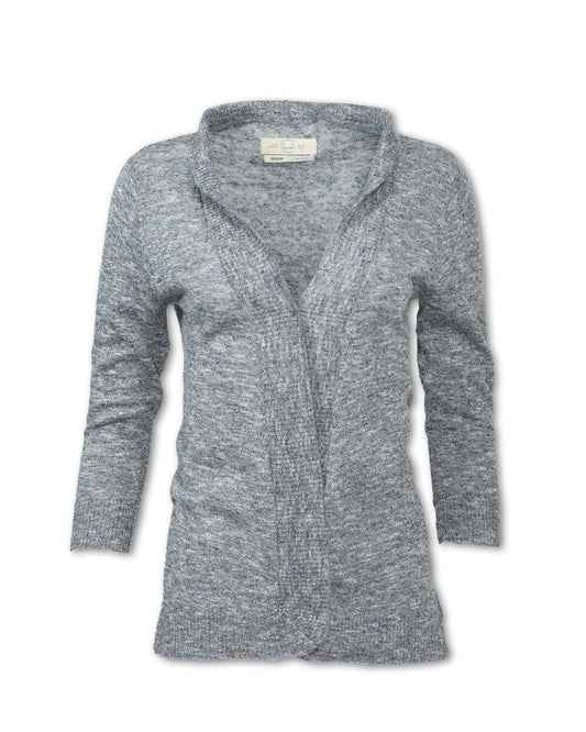 WOMEN'S MELANGE KNIT CARDIGAN