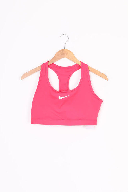 Nike Womens Pink Top Size L