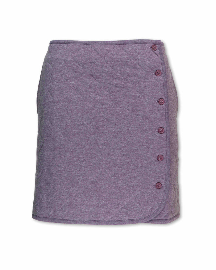 WOMEN'S QUILTED BUTTON SKIRT - SHIPS 8/1/26