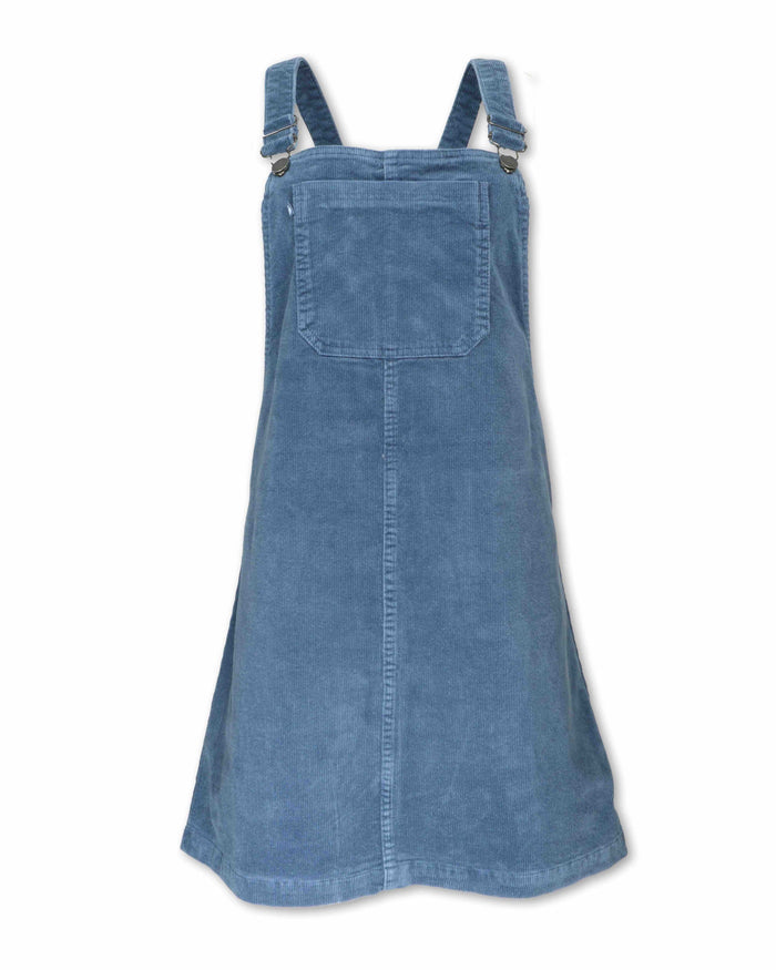 WOMEN'S STRETCH CORDUROY OVERALL DRESS - SHIPS 8/1/26