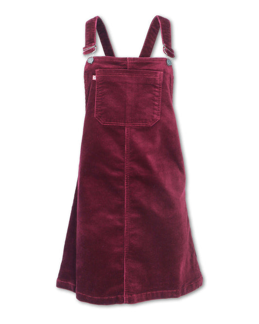 WOMEN'S STRETCH CORDUROY OVERALL DRESS