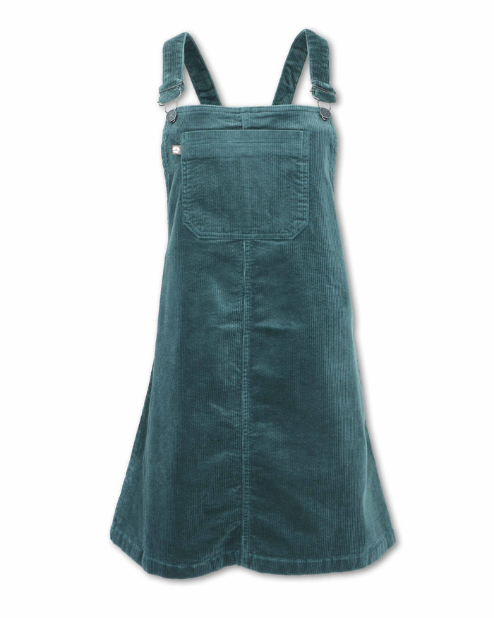 WOMEN'S STRETCH CORDUROY OVERALL DRESS