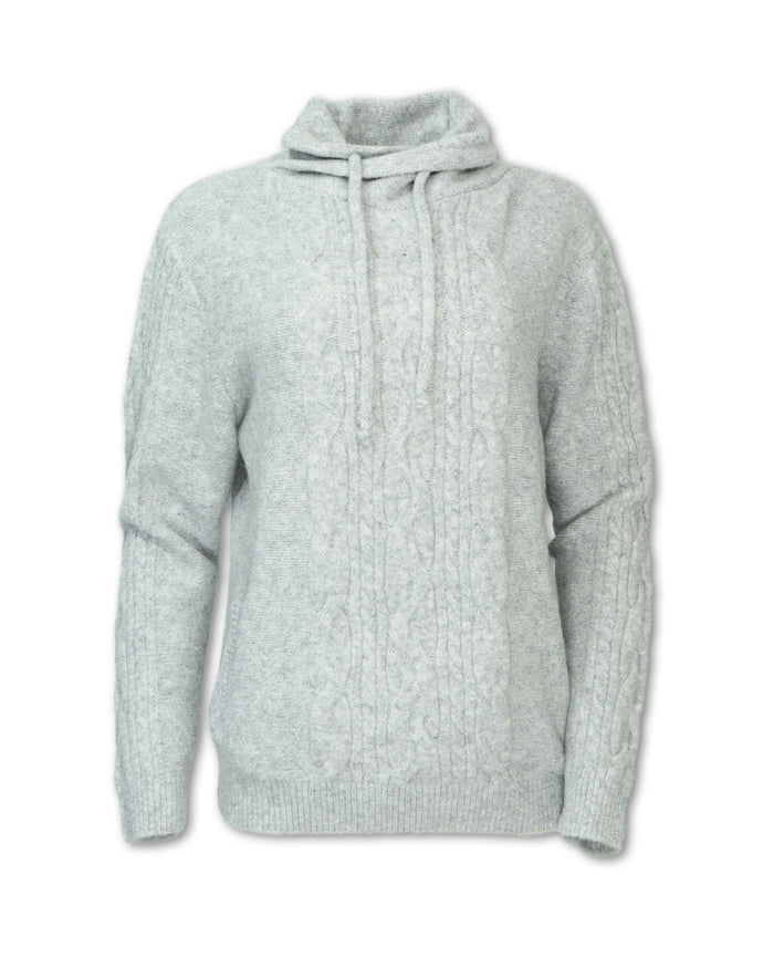WOMEN'S WOOL BLEND COWLNECK SWEATER