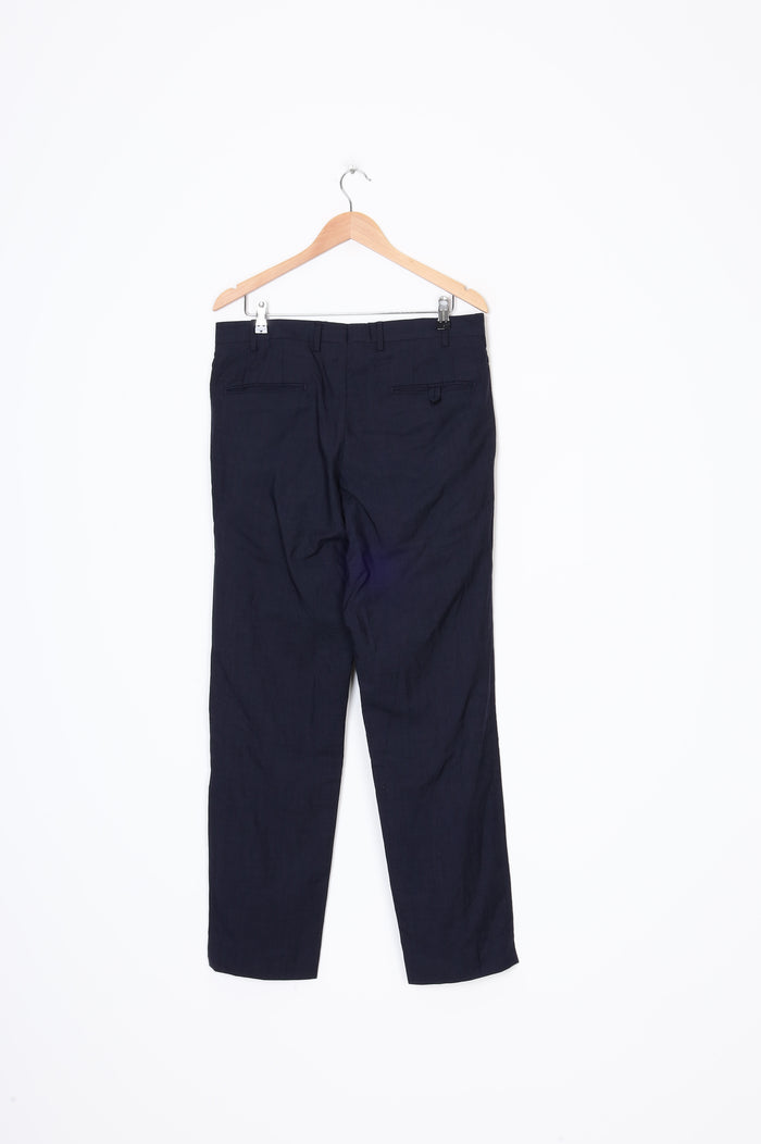Working Style Mens Blue Pants Size 88