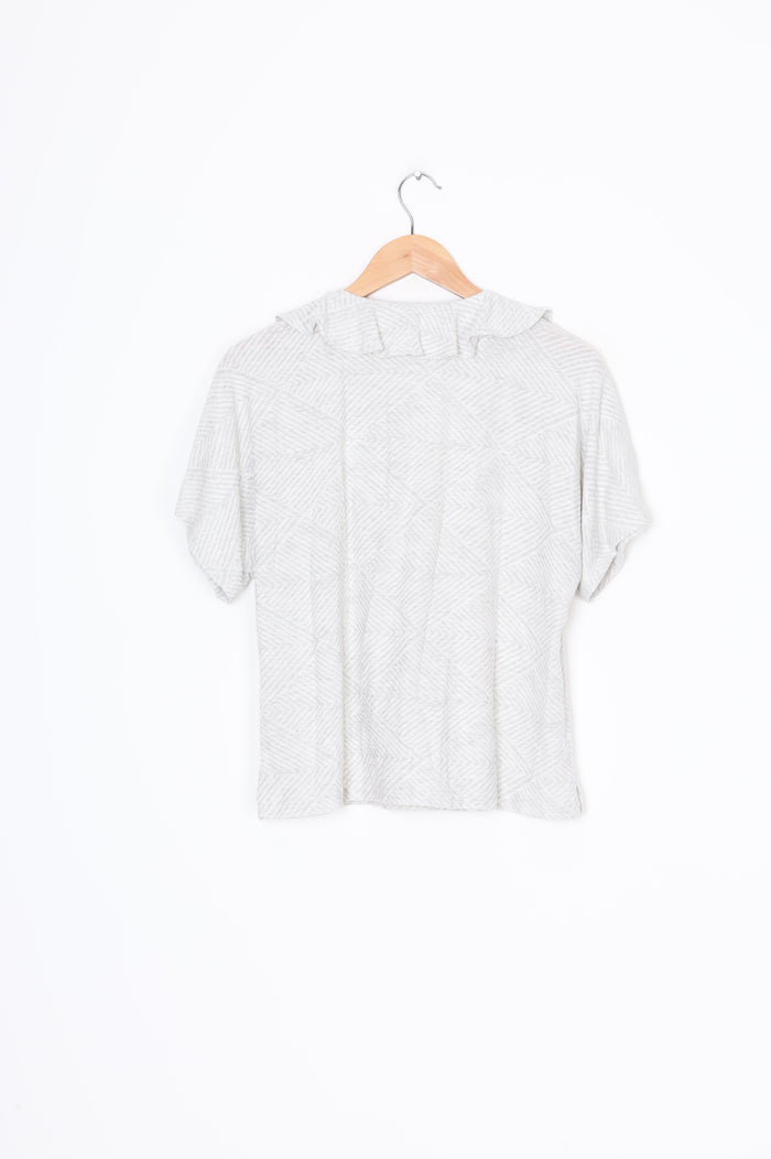 World Womens Grey Top Size M