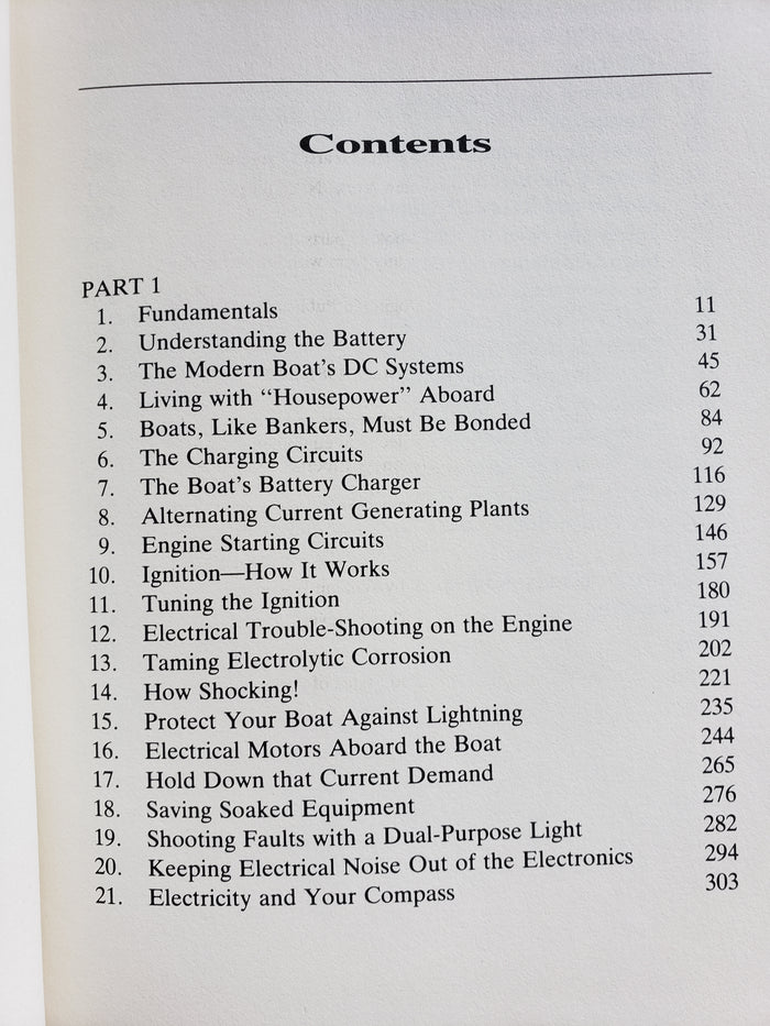 Your Boat's Electrical System 1981-1982