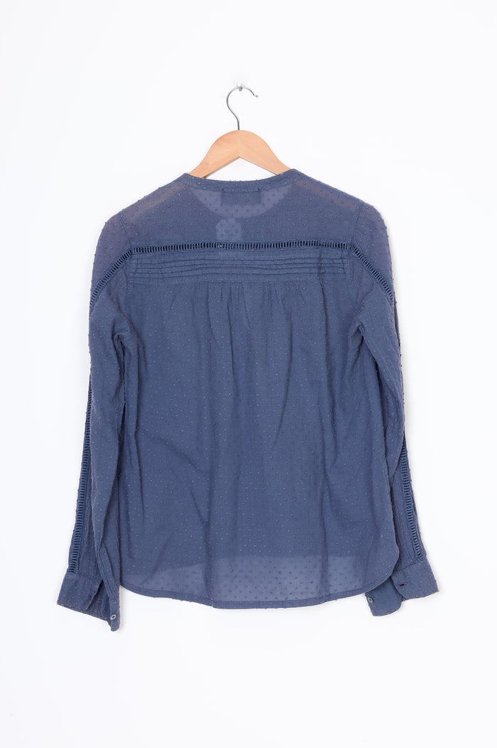 Zadig & Voltaire Womens Blue Top Size L