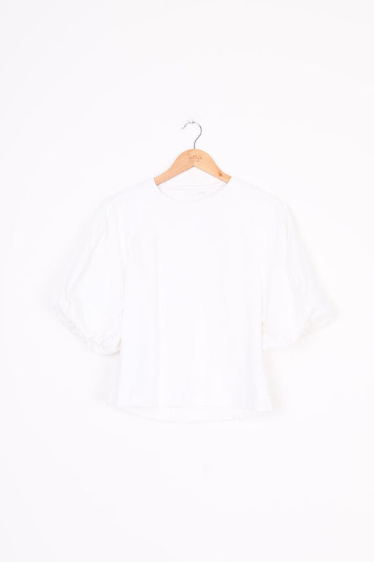 Zara Womens White Top Size M