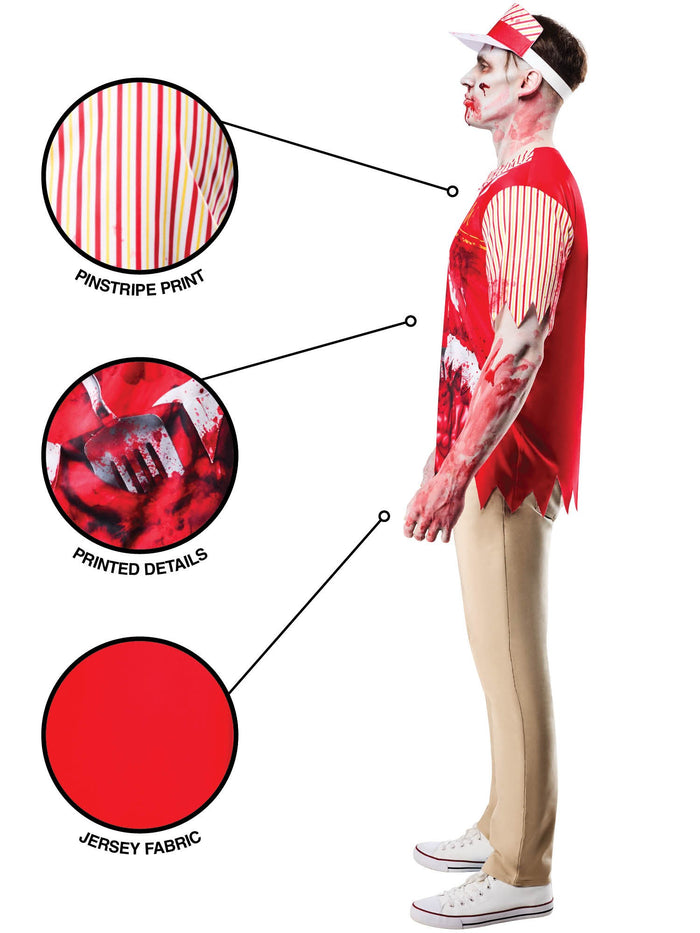 Zombie Burger Adult Costume