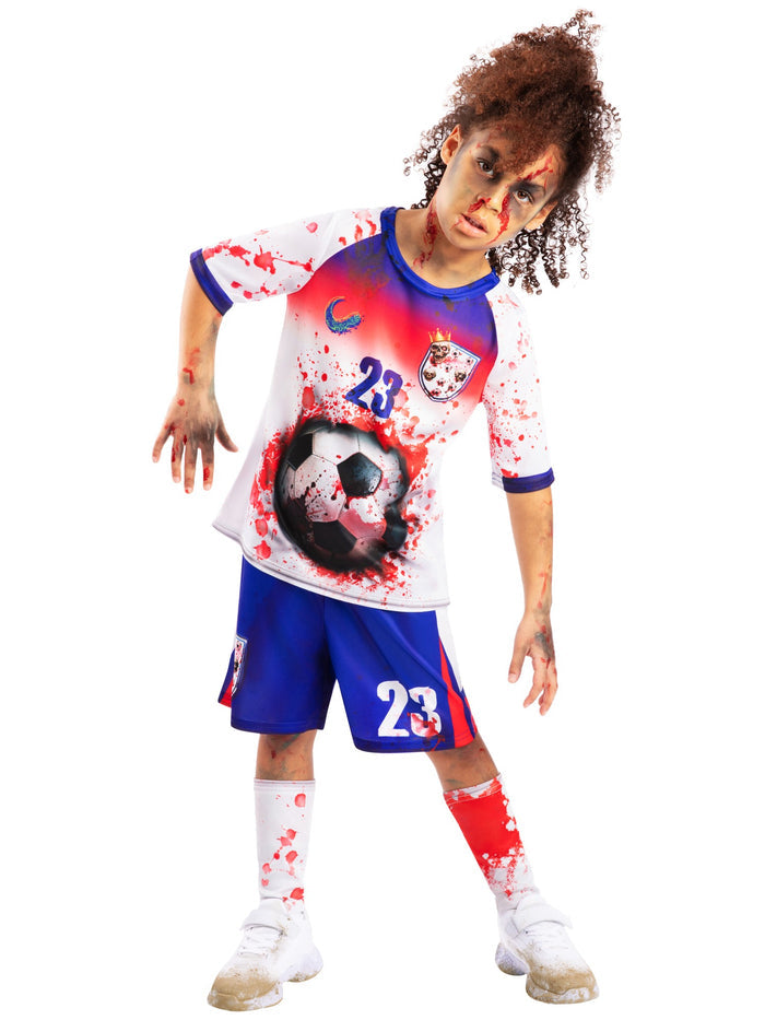 Zombie Ghoulessia R.I.P.Footballer Costume