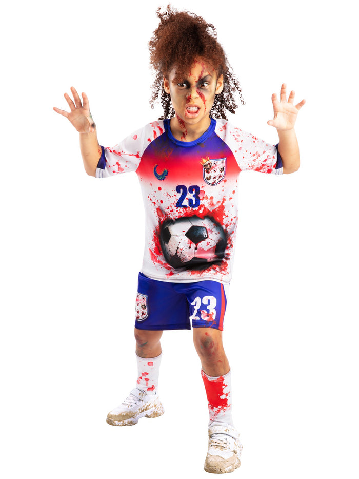 Zombie Ghoulessia R.I.P.Footballer Costume