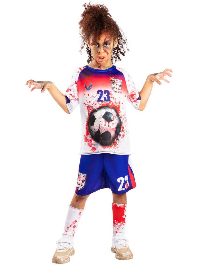 Zombie Ghoulessia R.I.P.Footballer Costume
