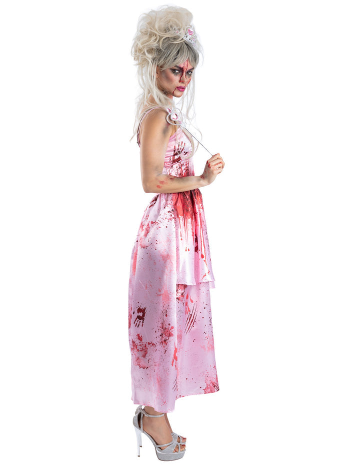 Zombie Pink Princess Costume