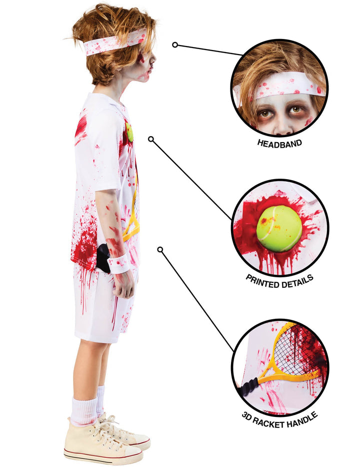 Zombie Rotter Federer Kids Costume