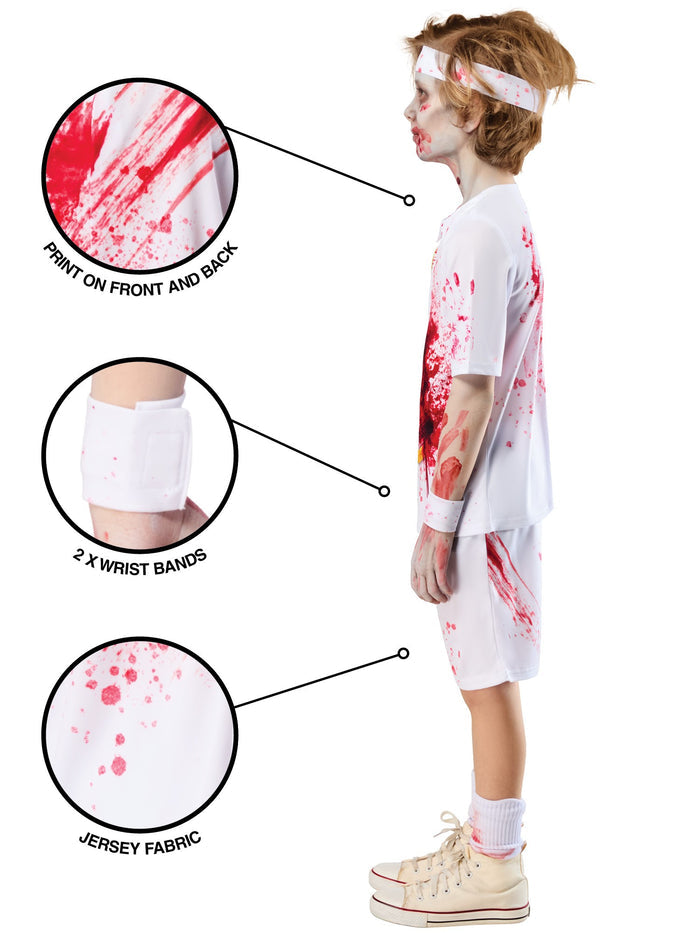 Zombie Rotter Federer Kids Costume