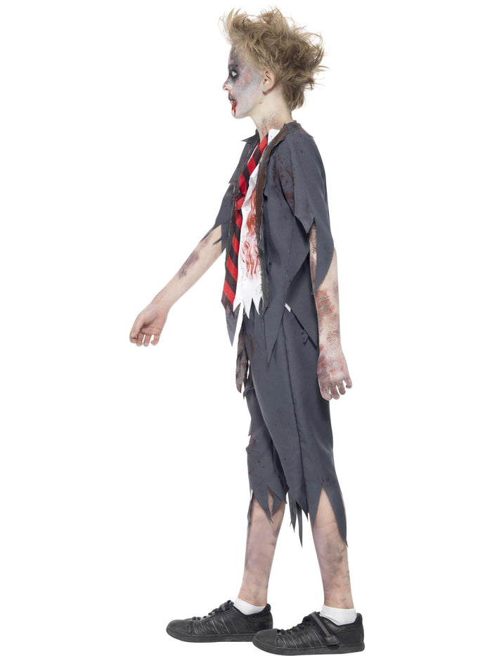 Zombie School Boy Child Costume